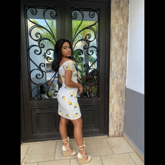 Red Carter  lemon  dress - Picture 8 of 10